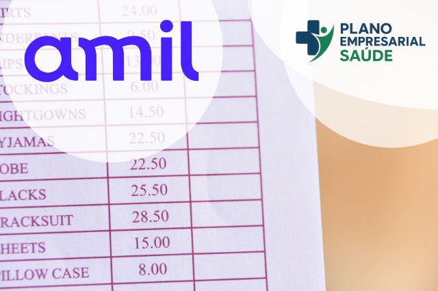 Amil Empresarial – Tabela de Preços dos planos para empresas